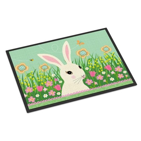 Carolines Treasures Carolines Treasures VHA3023MAT 18 x 27 in. Easter Bunny Rabbit Indoor or Outdoor Mat VHA3023MAT